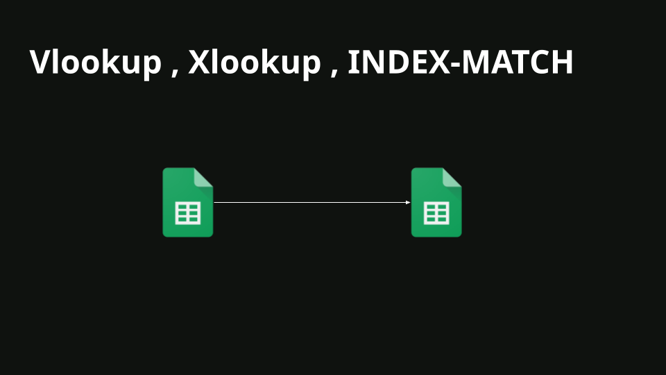 ดึงข้อมูลข้ามตาราง Google Sheet